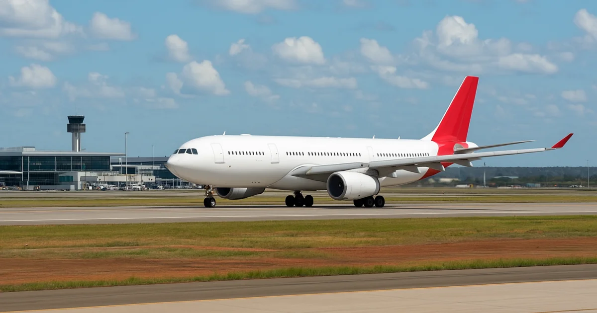 Western Sydney Airport ontvangt eerste internationale vlucht