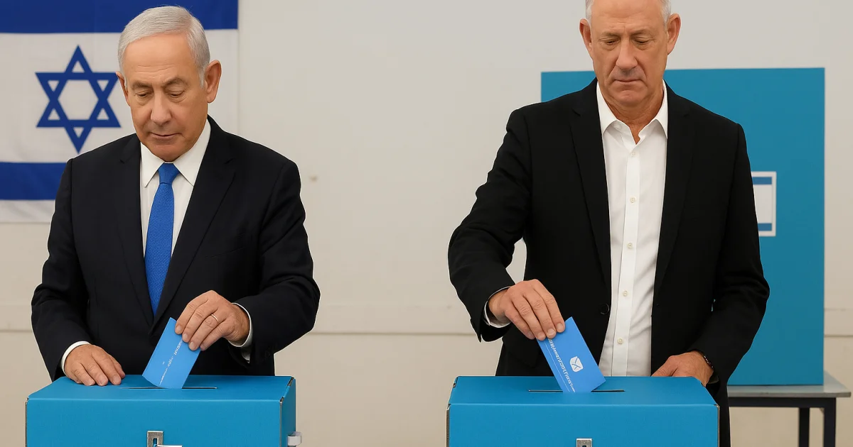 Israelenses votam na terça-feira na primeira eleição desde 7 de outubro, com Netanyahu contra Eisenkot